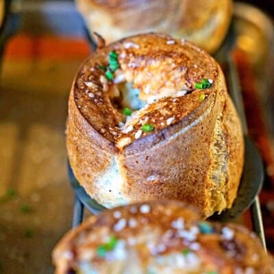 Parmesan and Black Pepper Popovers