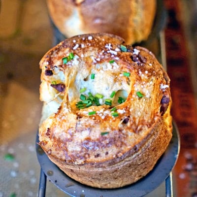 Pancetta Parmesan and Black Pepper Popovers