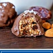 nut, date chocolate chip truffle