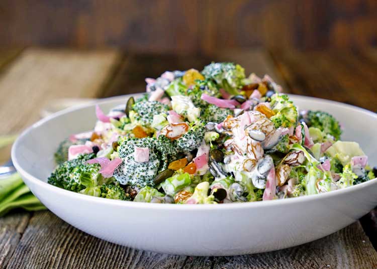 Tarragon Broccoli Salad