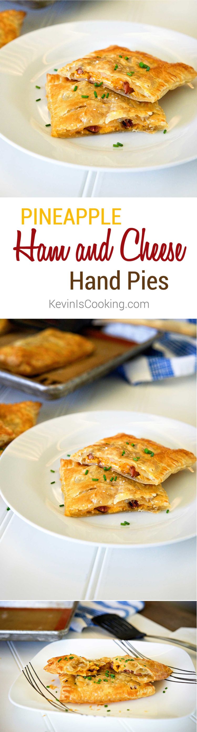 Pineapple Ham and Cheese Hand Pies. www.keviniscooking.com