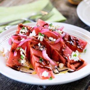 Chilled Watermelon and Goat Cheese Salad. www.keviniscooking.com