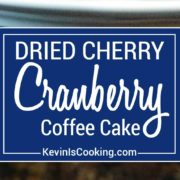 This Cranberry Coffee Cake has a brown sugar streusel that’s a crumbly and sweet contrast to the tangy cranberry jam that tops this super moist coffee cake. Thisis going to be perfect for the holidays and out of town guests!