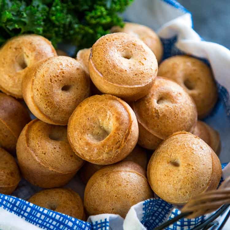 Super easy to make, no yeast involved and they're GF for my friends who can’t do wheat. These Brazilian Cheese Bread Rolls are my new addiction. So tasty! keviniscooking.com