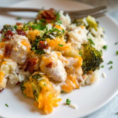 Ranch Chicken and Rice Casserole
