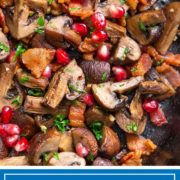 Roasted Mushrooms with Bacon
