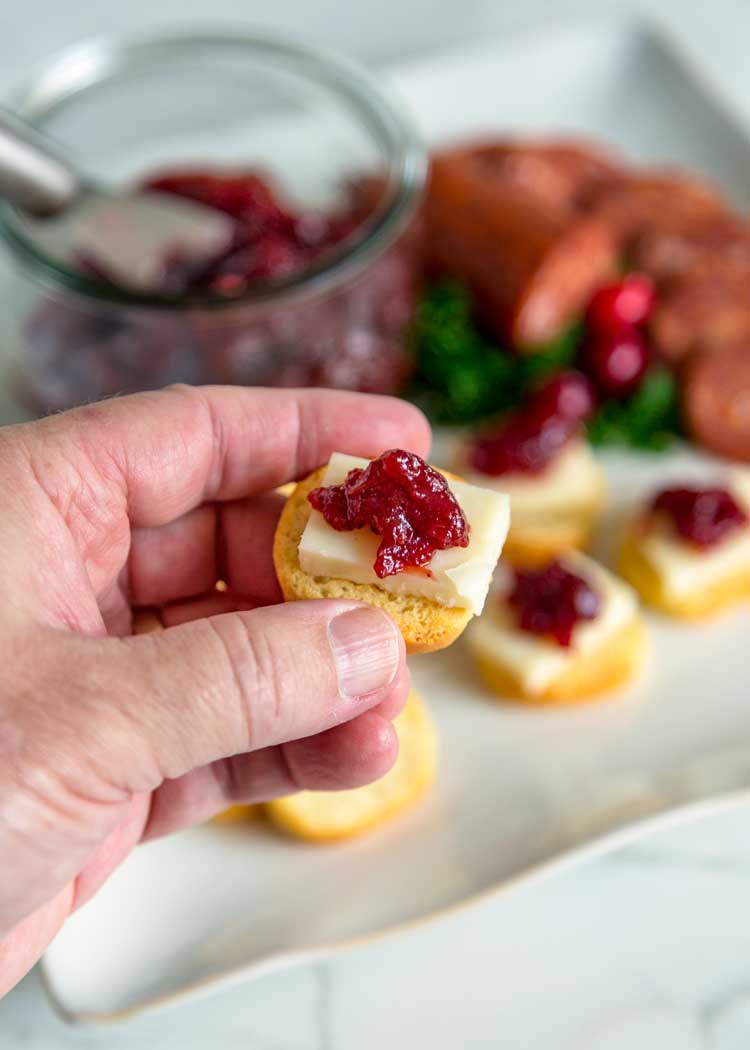 Sweet and Spicy Cranberry Butter