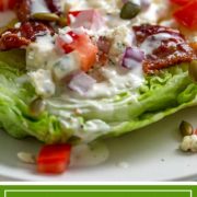 Flat Wedge Salad (Boudin SF Copycat)