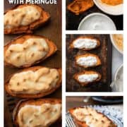 step by step photos of Sweet Potatoes with Meringue