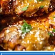 titled image: mexican baked chicken dinner