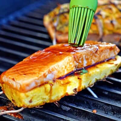 Grilled Pineapple Salmon