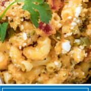 Mac and Cheese Bake gets beefed up with crisp bacon, jalapeños and a buttery-crisp Panko crumb topping