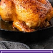Learn how to roast a chicken that is both juicy and crispy using lemon, garlic, and herbs to enhance the natural flavor of the bird.