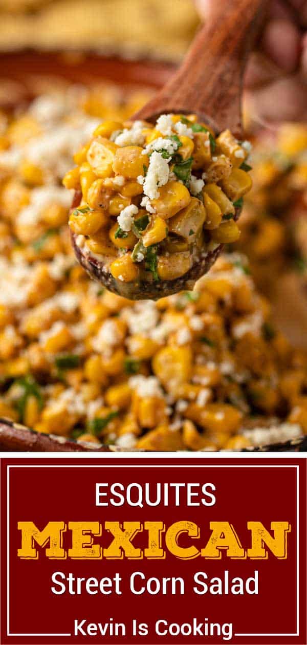 titled image (and shown): esquites (Mexican street corn salad)